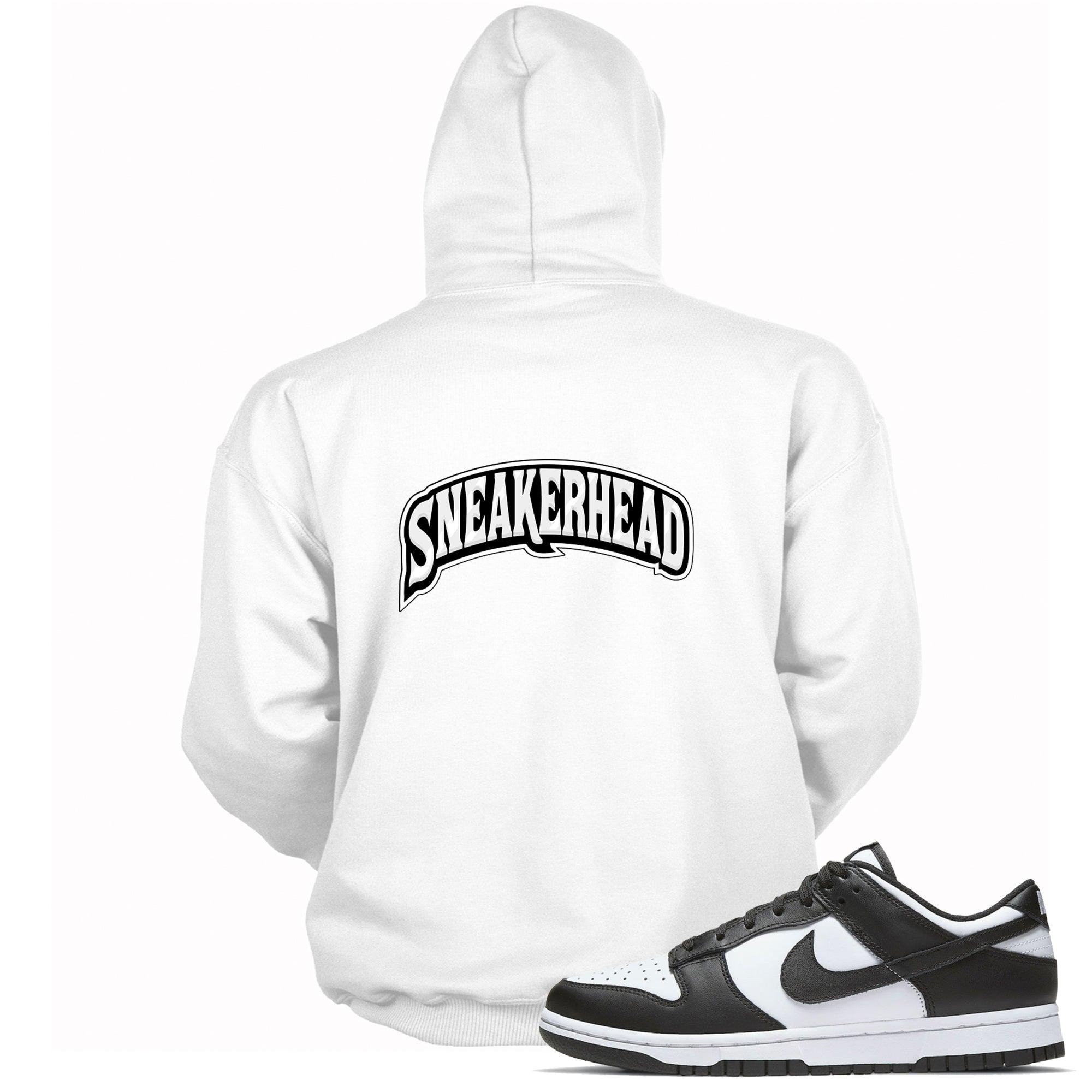 Dunk Low White Black Hoodie Sneakerhead
