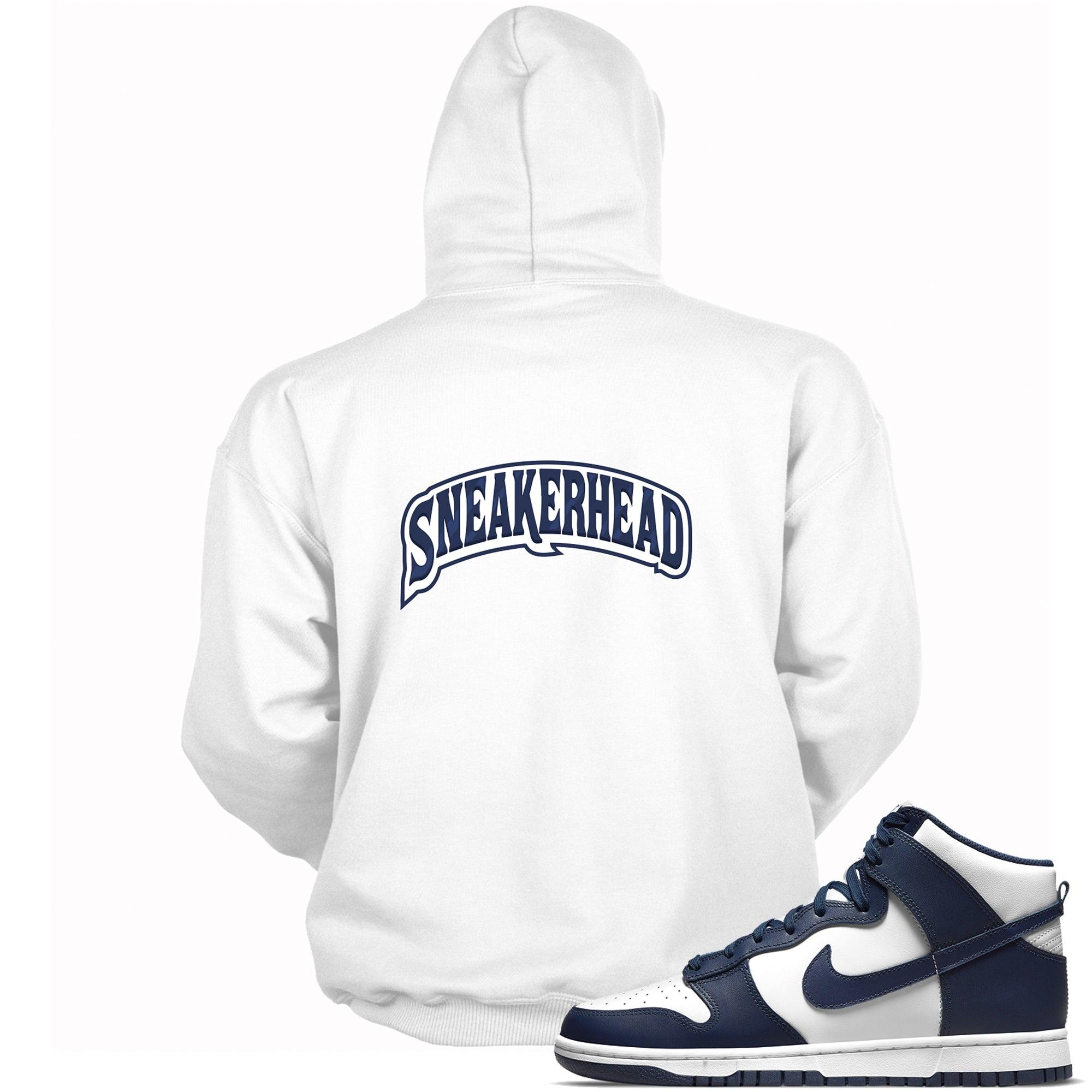 Dunk High Championship Navy Hoodie Sneakerhead