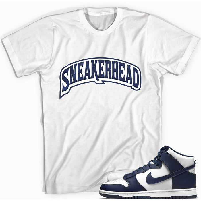 Dunk High Championship Navy Shirt Sneakerhead