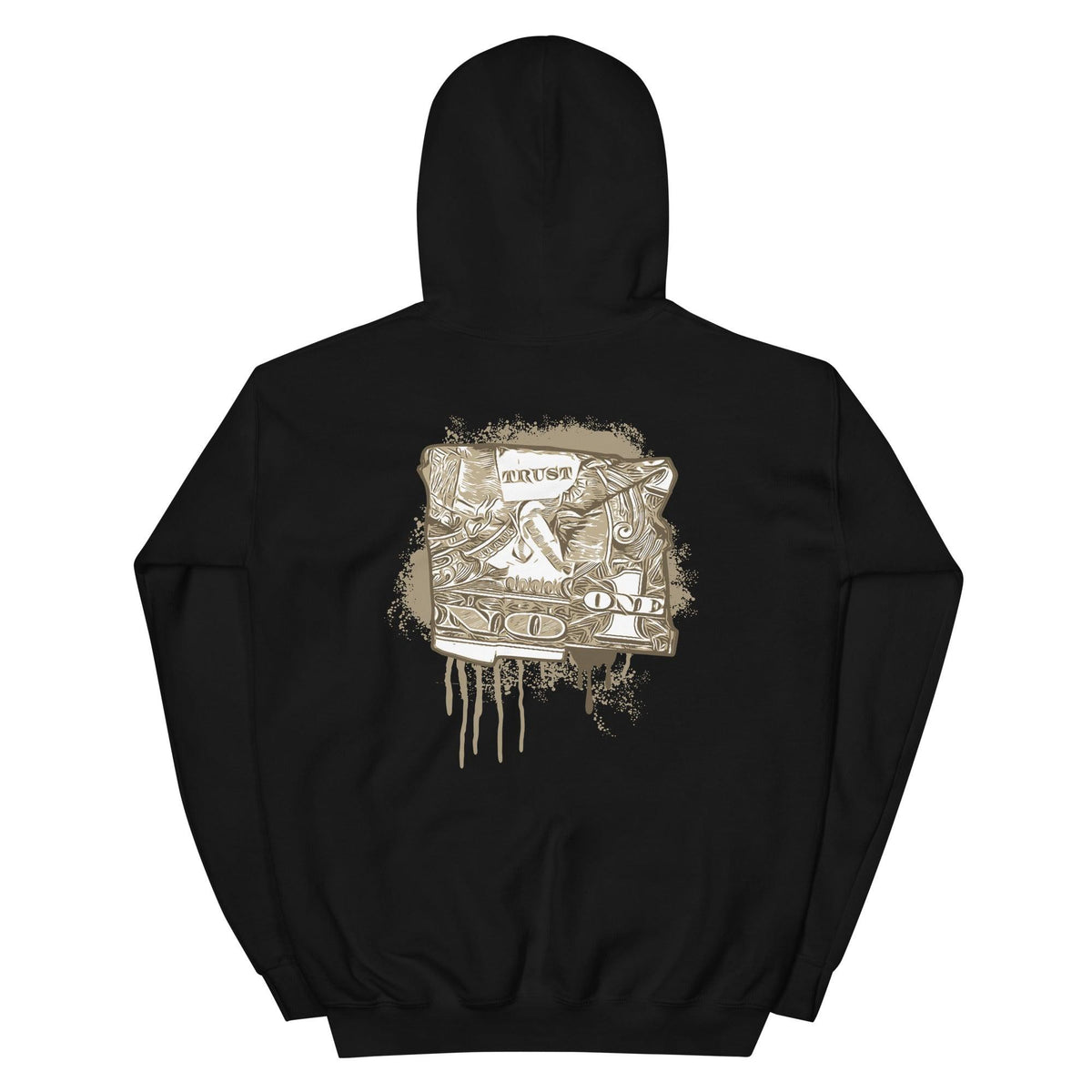 Dunk Low Judge Grey Hoodie Trust No One Dollar Bill