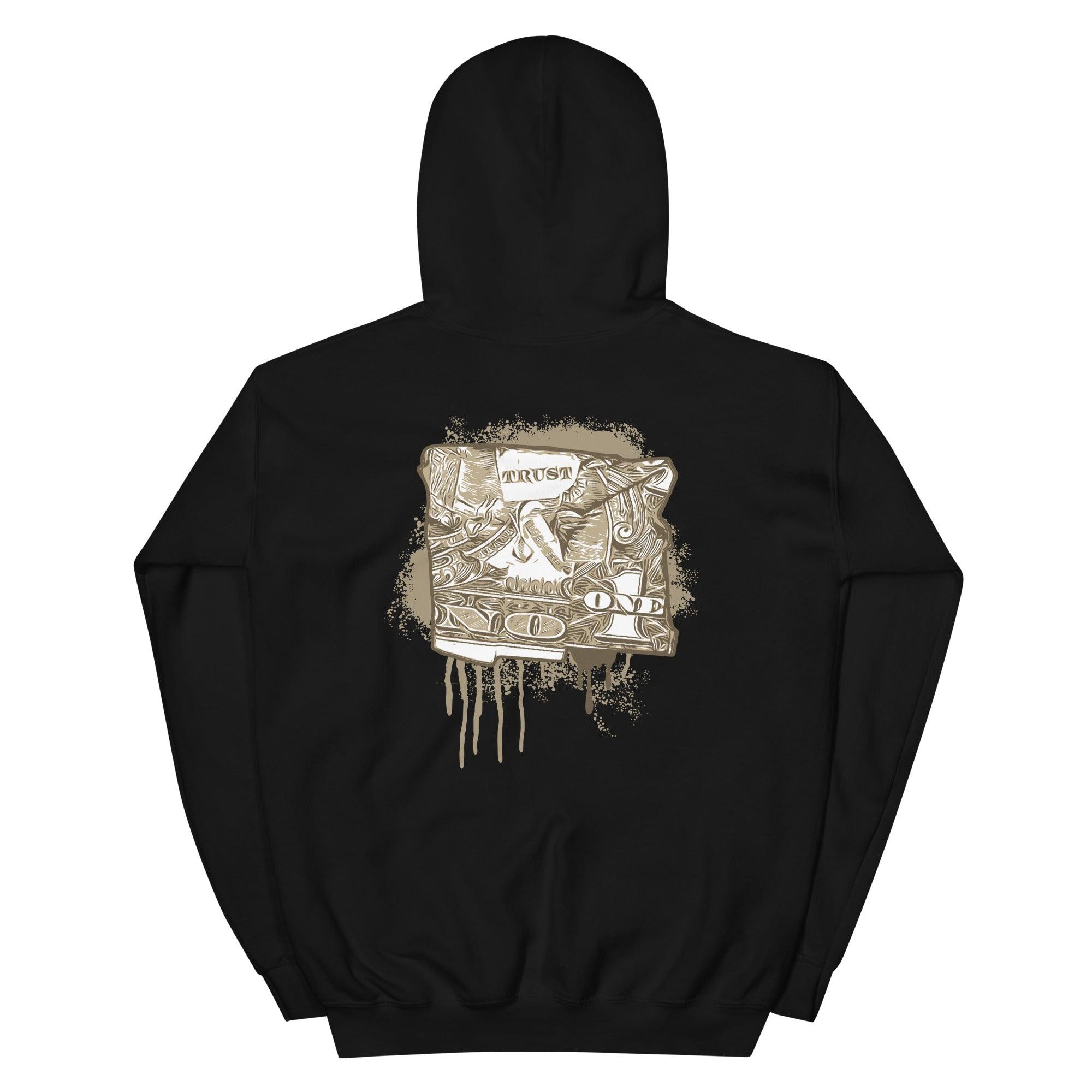 Dunk Low Judge Grey Hoodie Trust No One Dollar Bill