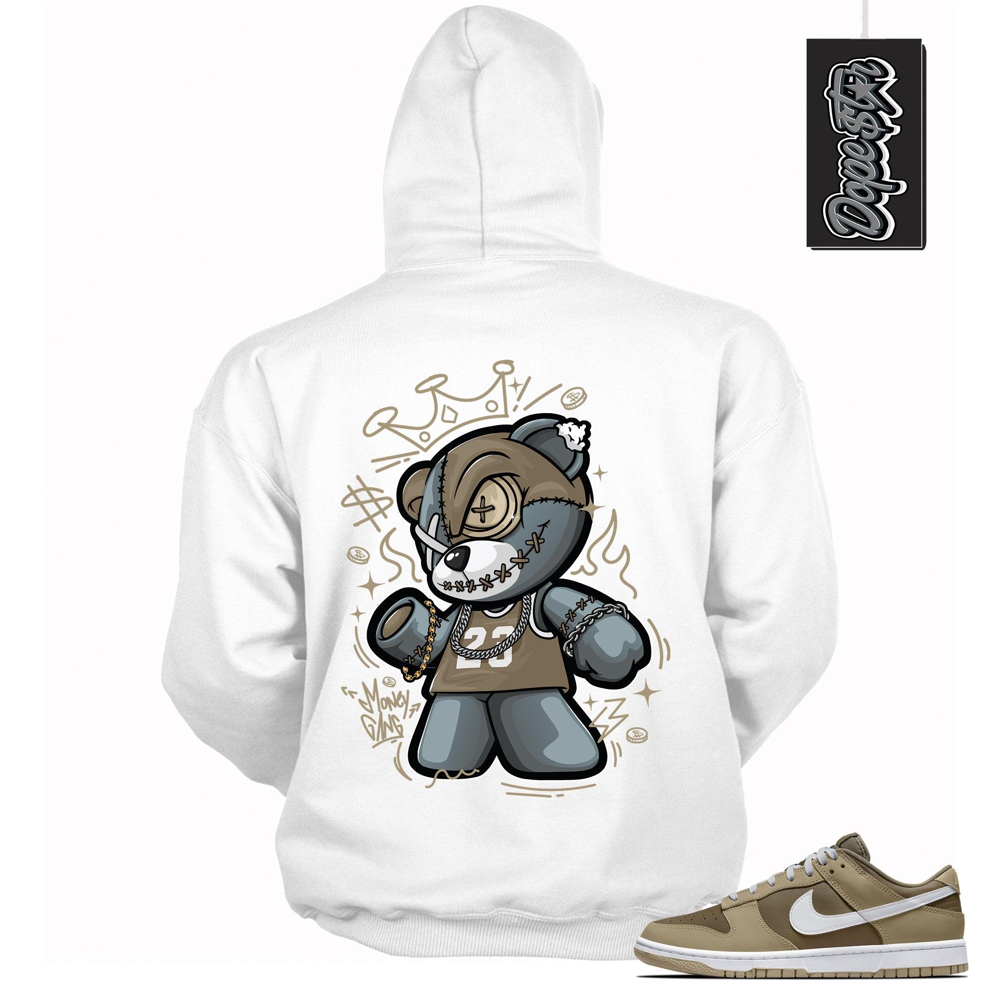 Dunk Low Judge Grey Hoodie Gangster Bear