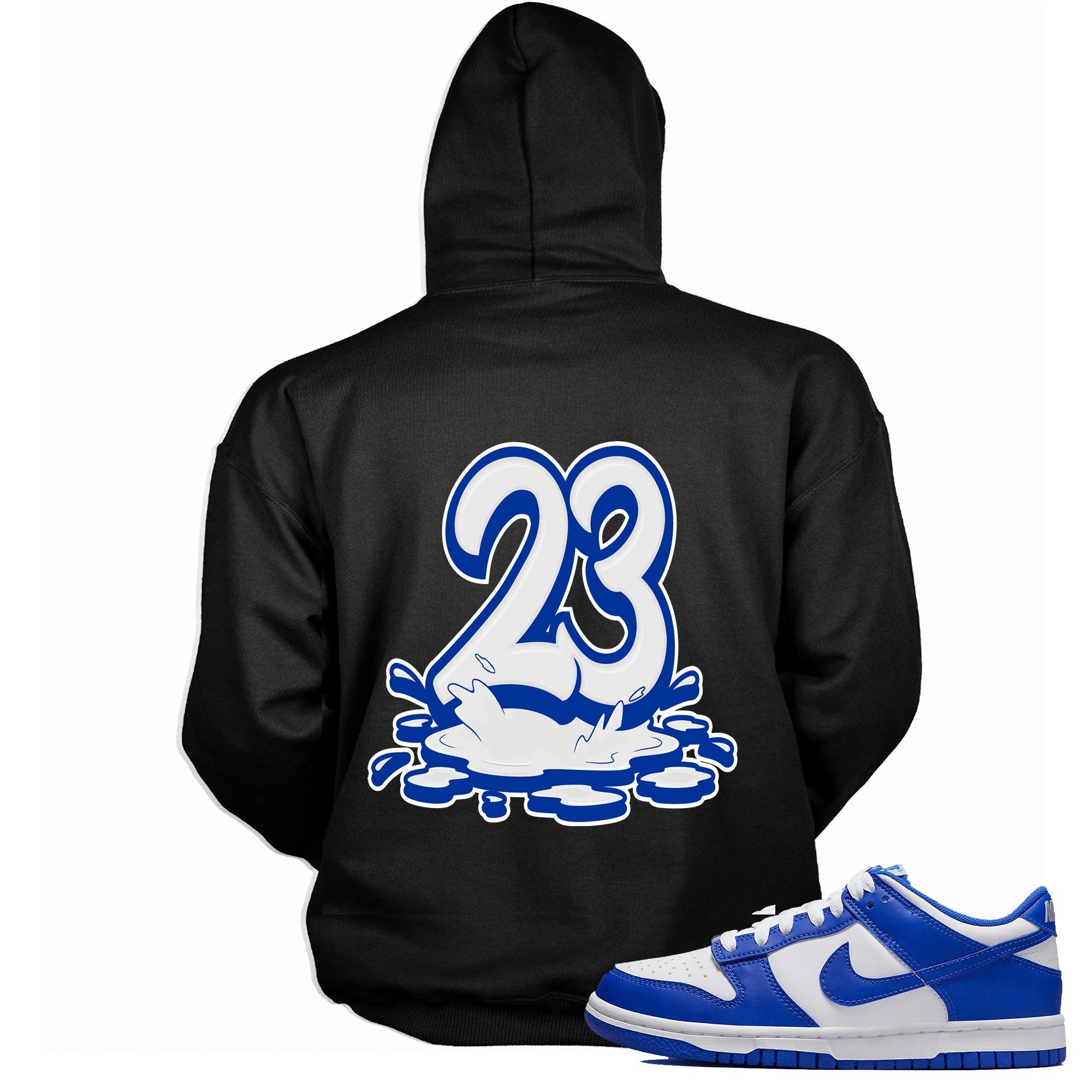 Dunk Low Racer Blue Hoodie 23 Melting