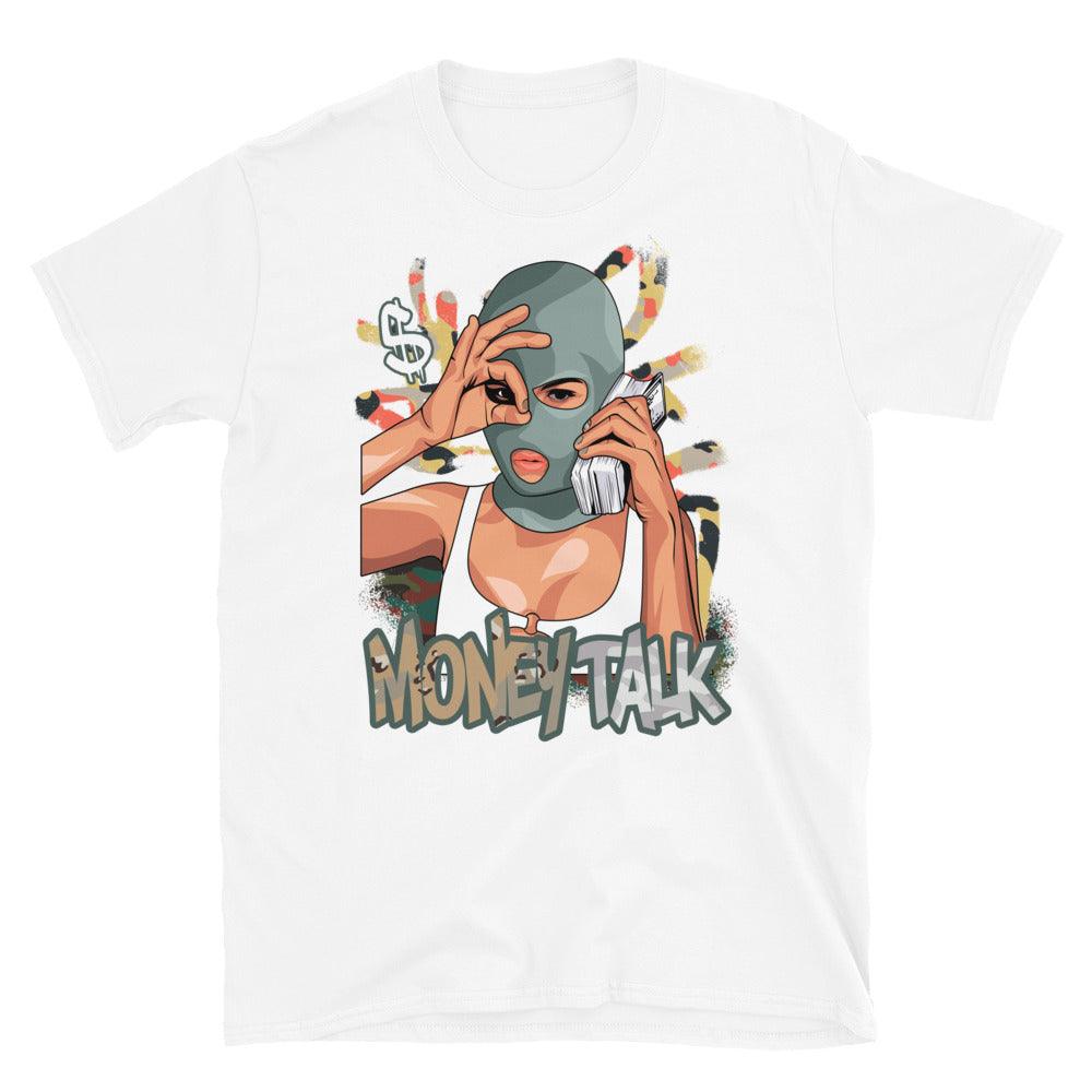 Dunk Low Sail Multi Camo Shirt Money Talk