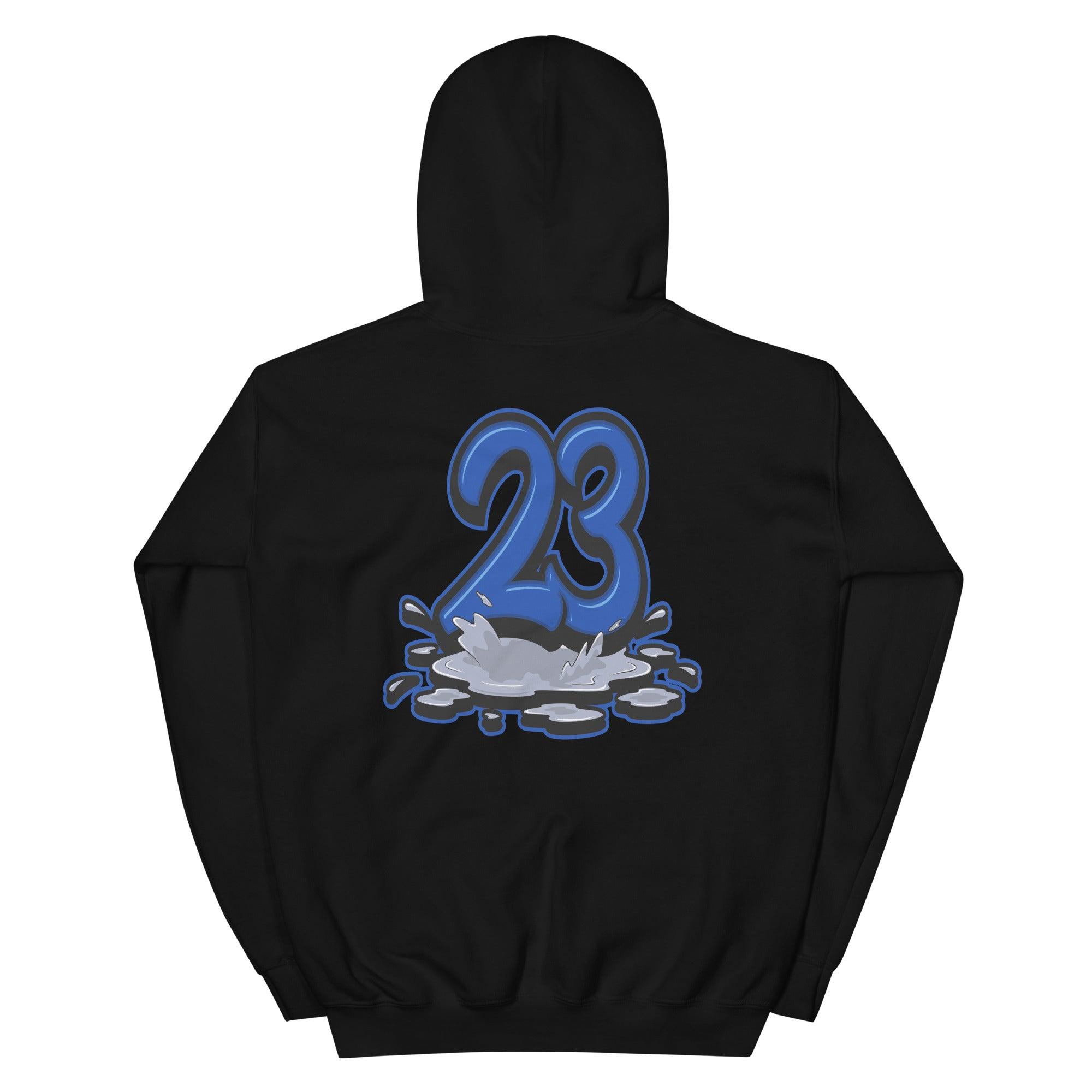 5 Racer Blue Hoodie 23 Melting