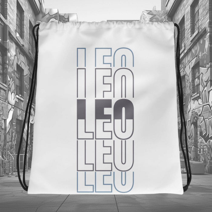 Low Cement Grey 11s DopeStar Drawstring Bag LEO (White)