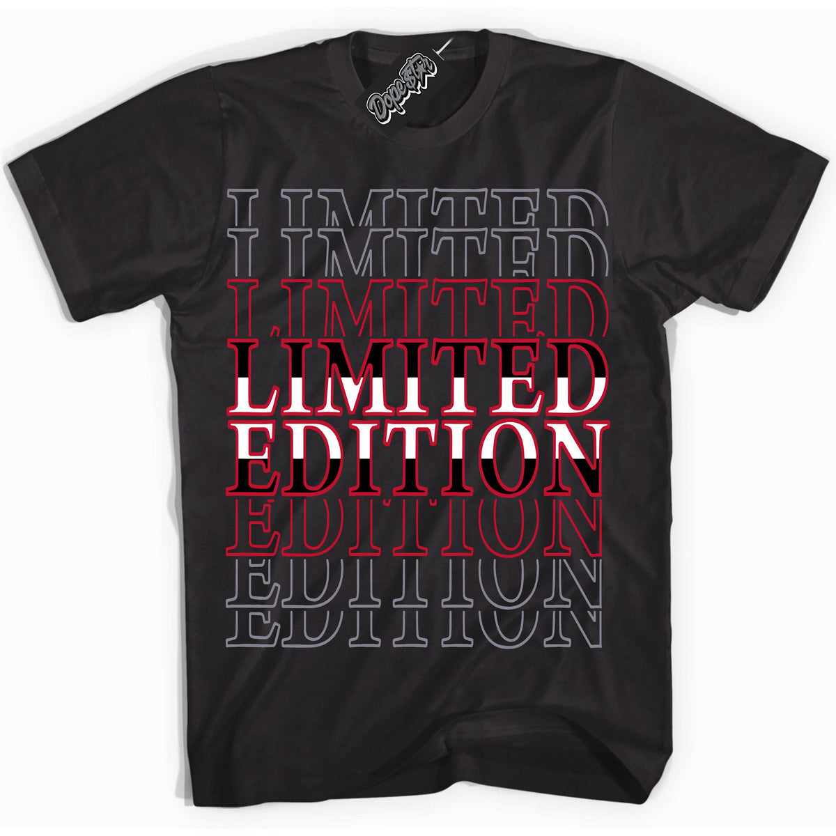 Cement Grey Fire Red 1s DopeStar Shirt Limited Edition Graphic