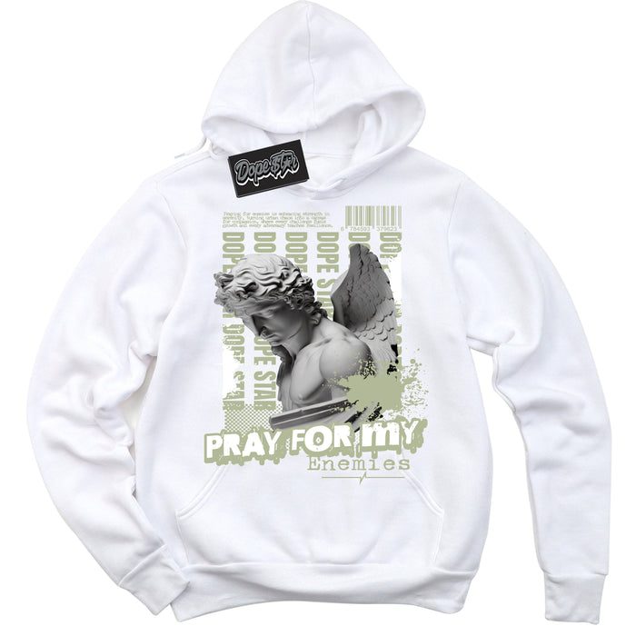Next Nature Olive Aura DopeStar Hoodie Pray Enemies Graphic