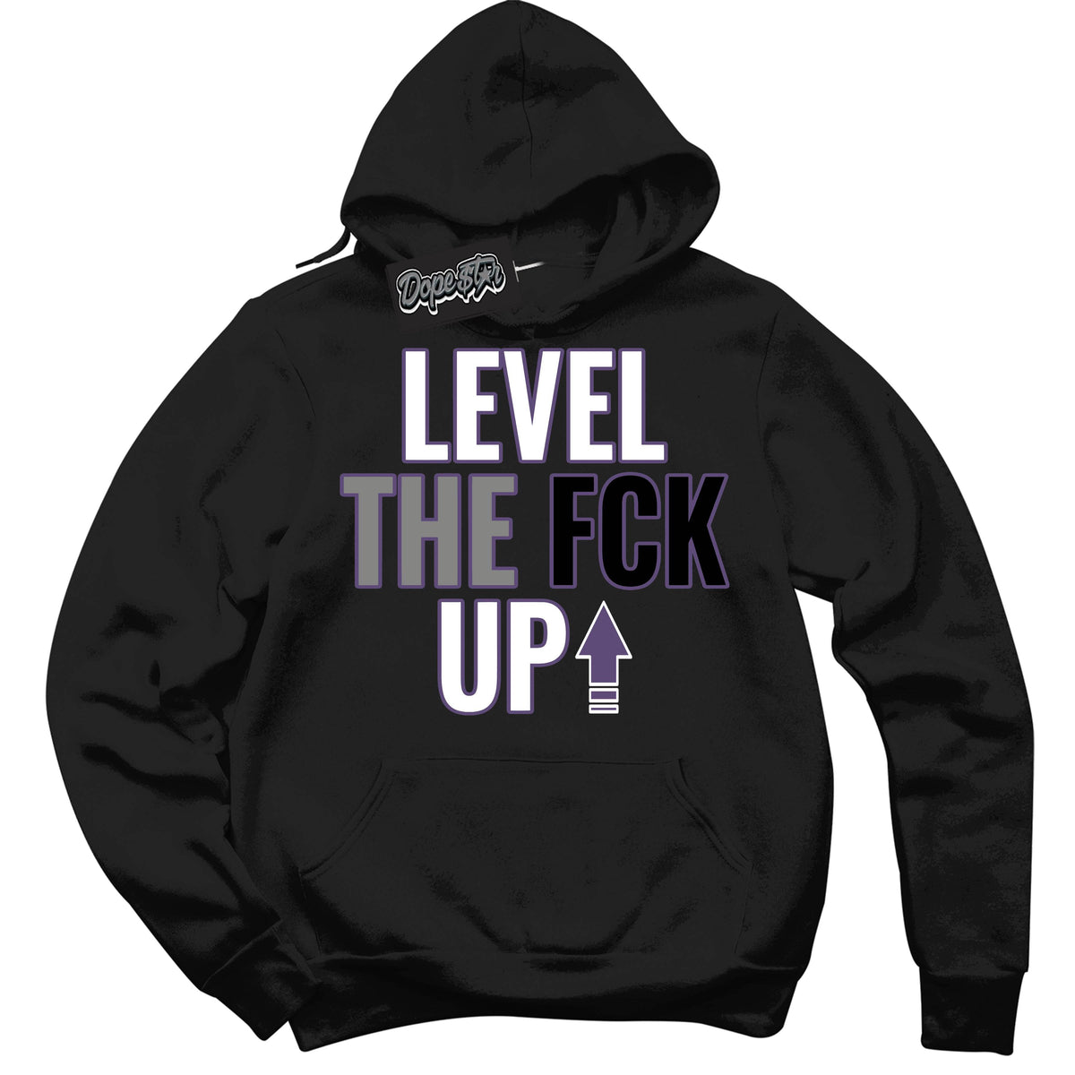 Punk Rock 1s DopeStar Hoodie Level The Fck Up Graphic