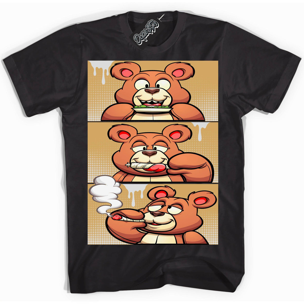 Craft Paris 6s DopeStar Shirt Roll It Lick It Smoke It Bear Graphic
