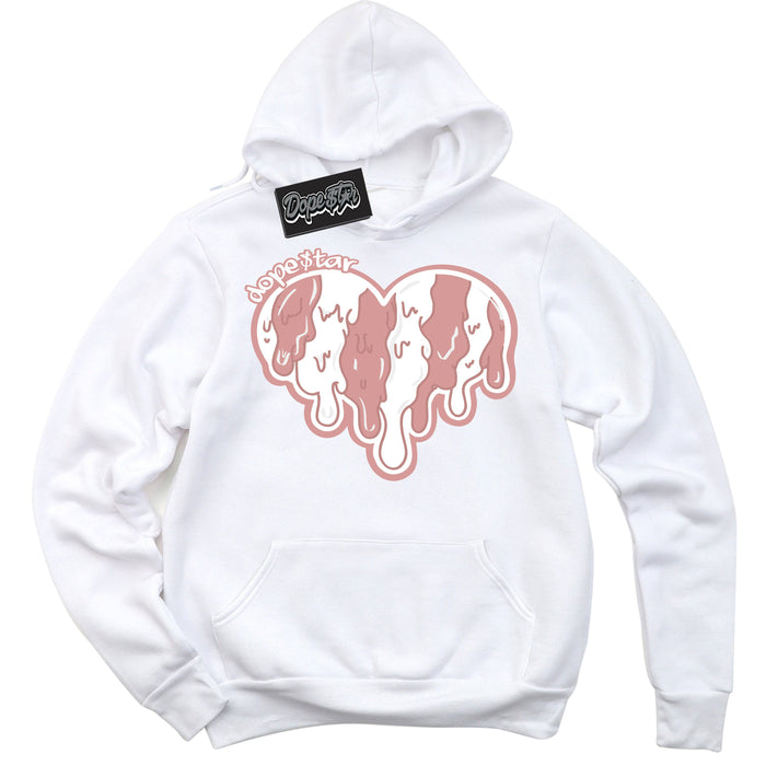 Legend Pink 11s DopeStar Hoodie Melting Heart Graphic
