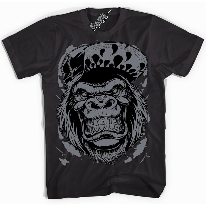 AJ12 Retro Barons ‘Gorilla Beast – Black Streetwear T-Shirt | Sneaker Matching shirt for AJ12 Retro Barons | Graphic Tee for Men & Women Streetwear by Sneaker Shirts Outlet.
