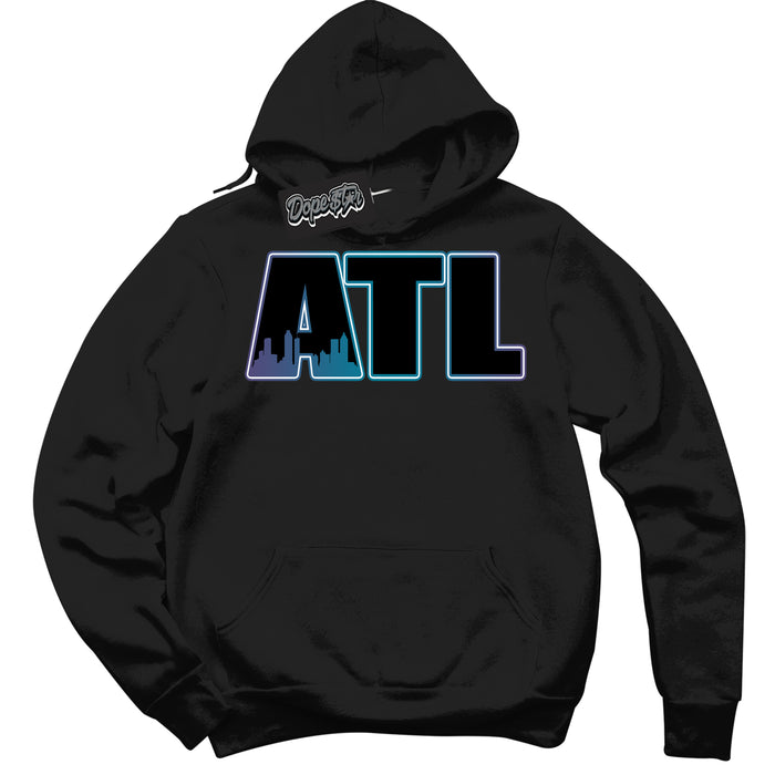 Cool Black Hoodie with “ Atlanta ”  design that Perfectly Matches Love Letter 14s Sneakers.