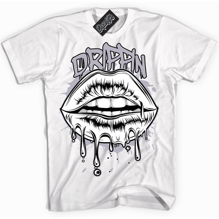 Cool White Shirt with “ Drippin ” design that perfectly matches OG Barons 1s Jordans.
