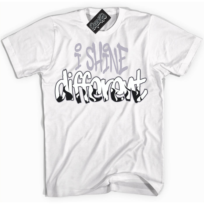Cool White Shirt with “ I Shine Different ” design that perfectly matches OG Barons 1s Jordans.

