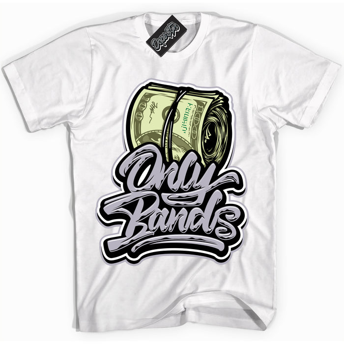 Cool White Shirt with “ Only Bands ” design that perfectly matches OG Barons 1s Jordans.
