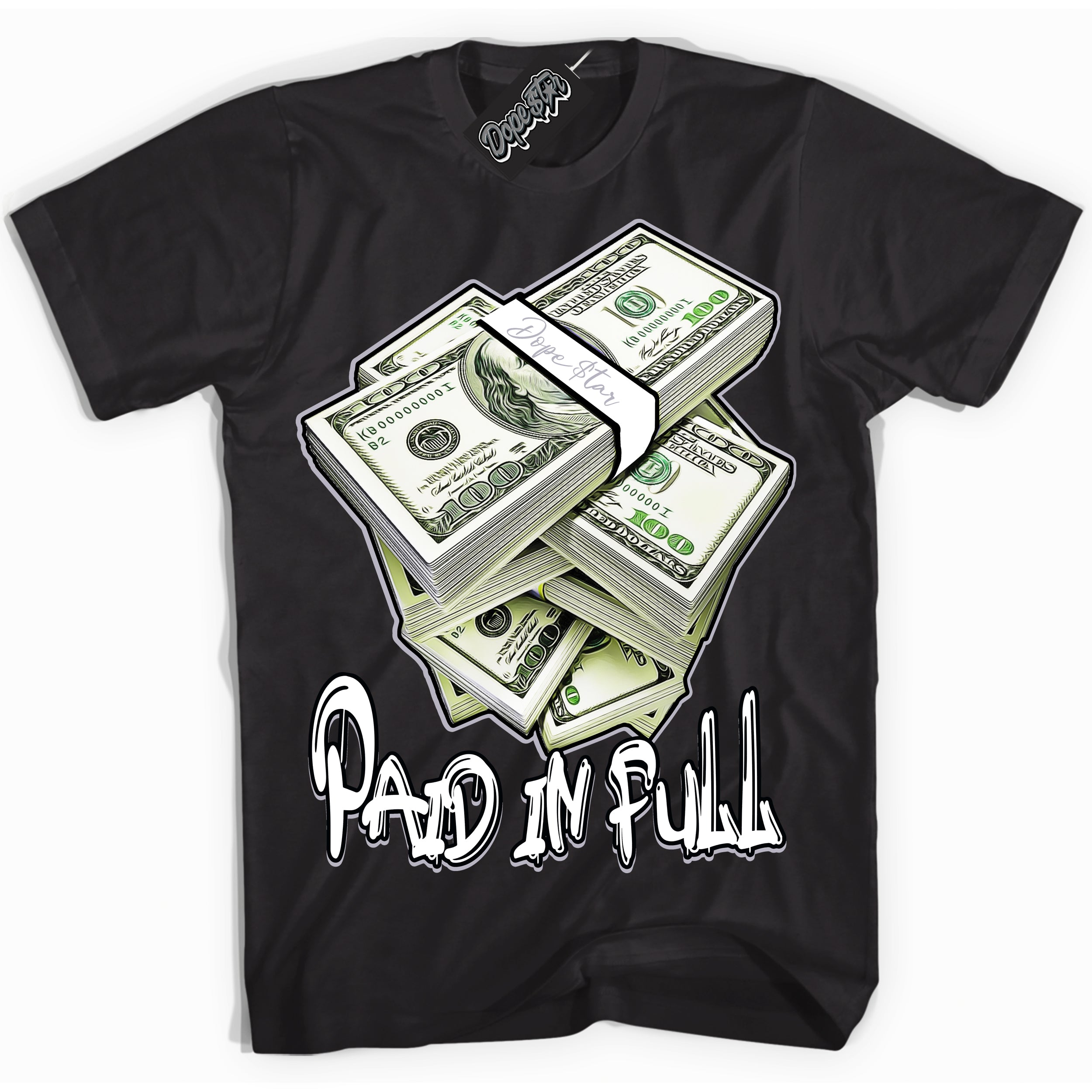 Cool Black Shirt with “ Paid In Full ” design that perfectly matches OG Barons 1s Jordans.

