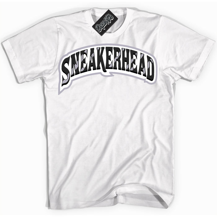 Cool White Shirt with “ Sneakerhead ” design that perfectly matches OG Barons 1s Jordans.
