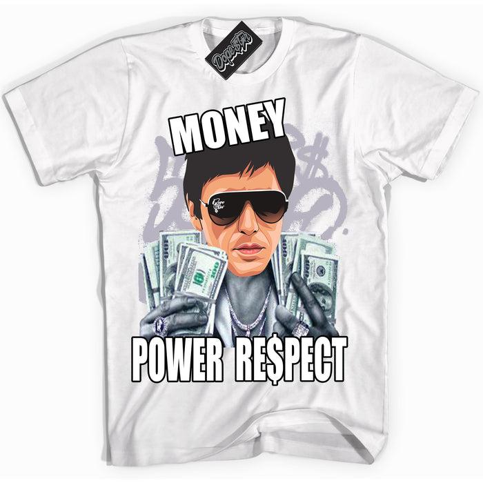 Cool White Shirt with “ Tony Montana ” design that perfectly matches OG Barons 1s Jordans.
