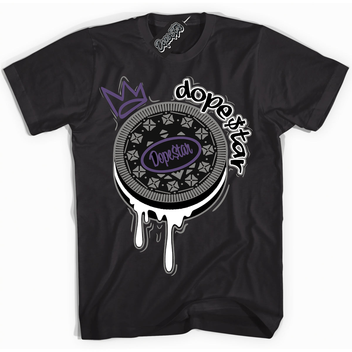 Cool Black Shirt with “ Oreo DS” design that perfectly matches Punk Rock 1s Sneakers.
