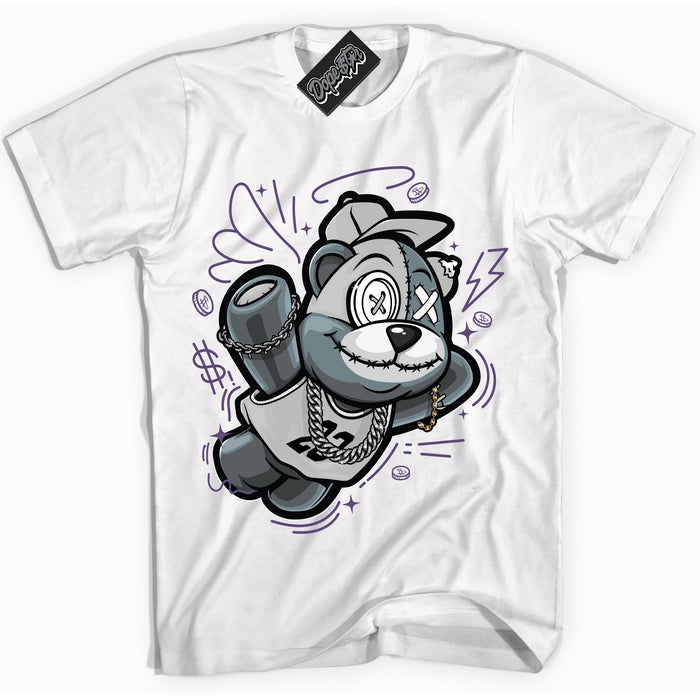 Cool White Shirt with “ Slam Dunk Bear” design that perfectly matches Punk Rock 1s Sneakers.
