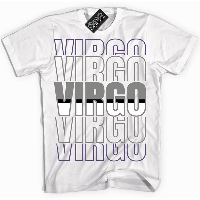 Cool White Shirt with “ Virgo” design that perfectly matches Punk Rock 1s Sneakers.