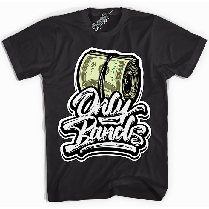 AJ1 Mid Off Noir Toe ‘Only Bands’ – Black Streetwear T-Shirt | Sneaker Matching shirt for AJ1 Mid Off Noir Toe | Men's and Women's Streetwear Graphic Tee by Sneaker Shirts Outlet.
