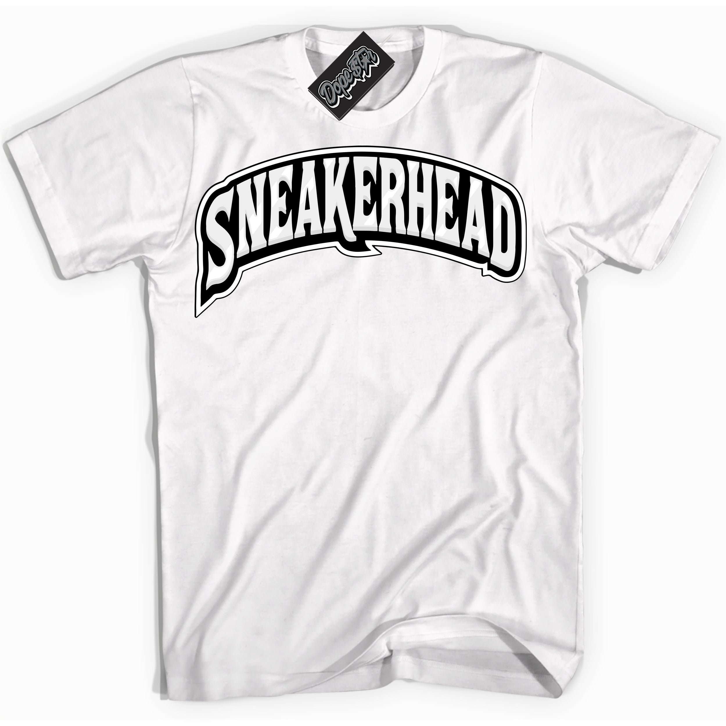 AJ1 Mid Off Noir Toe ‘Sneakerhead’ – White Streetwear T-Shirt | Sneaker Matching shirt for AJ1 Mid Off Noir Toe | Men's and Women's Streetwear Graphic Tee by Sneaker Shirts Outlet.

