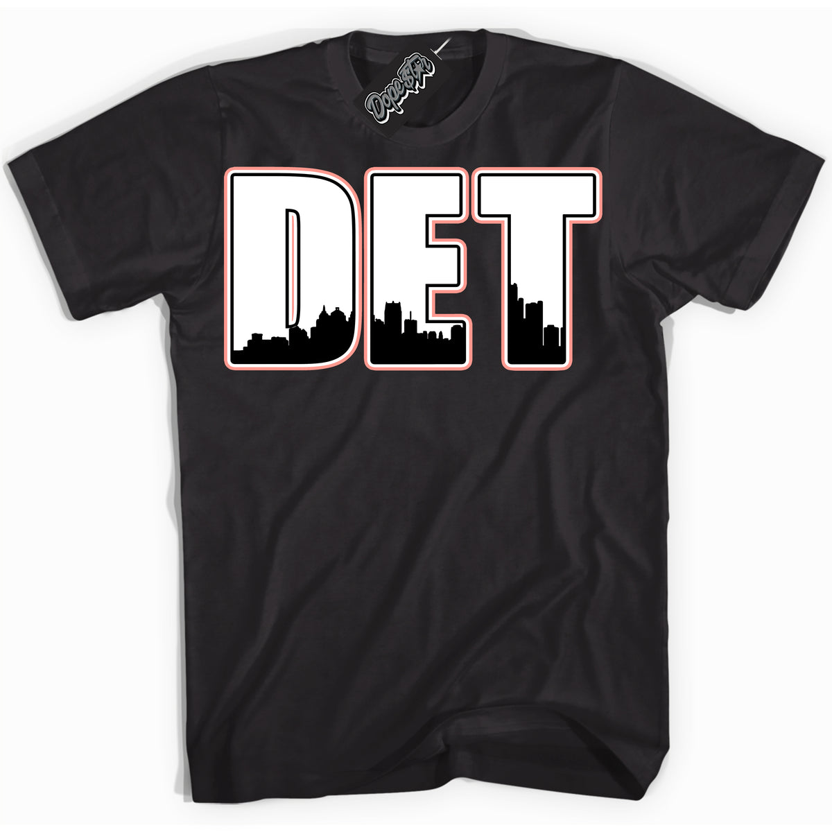 Cool Black Shirt with “Detroit” design that perfectly matches the Paris Saint-Germain 1s Jordans.