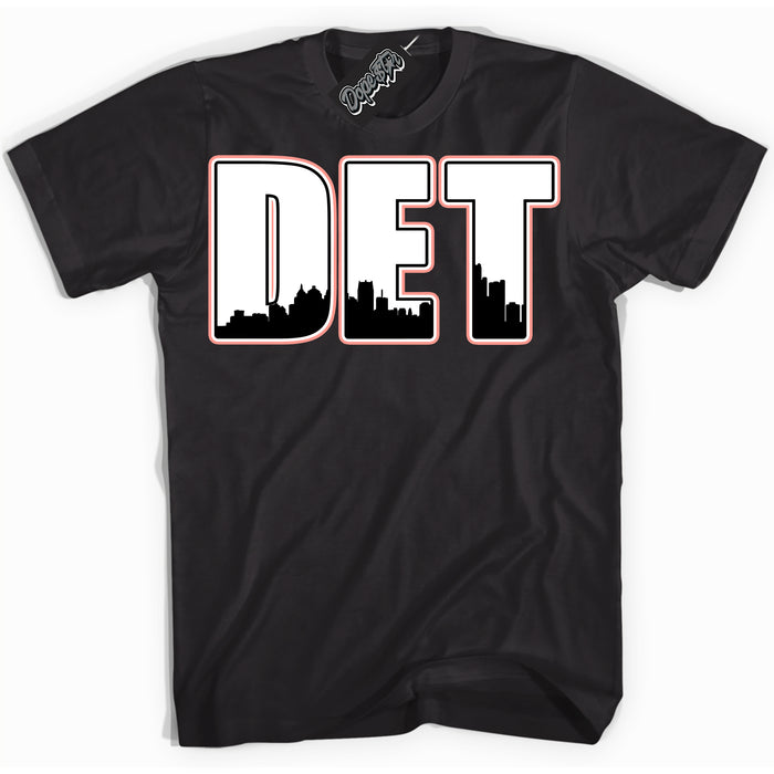 Cool Black Shirt with “Detroit” design that perfectly matches the Paris Saint-Germain 1s Jordans.