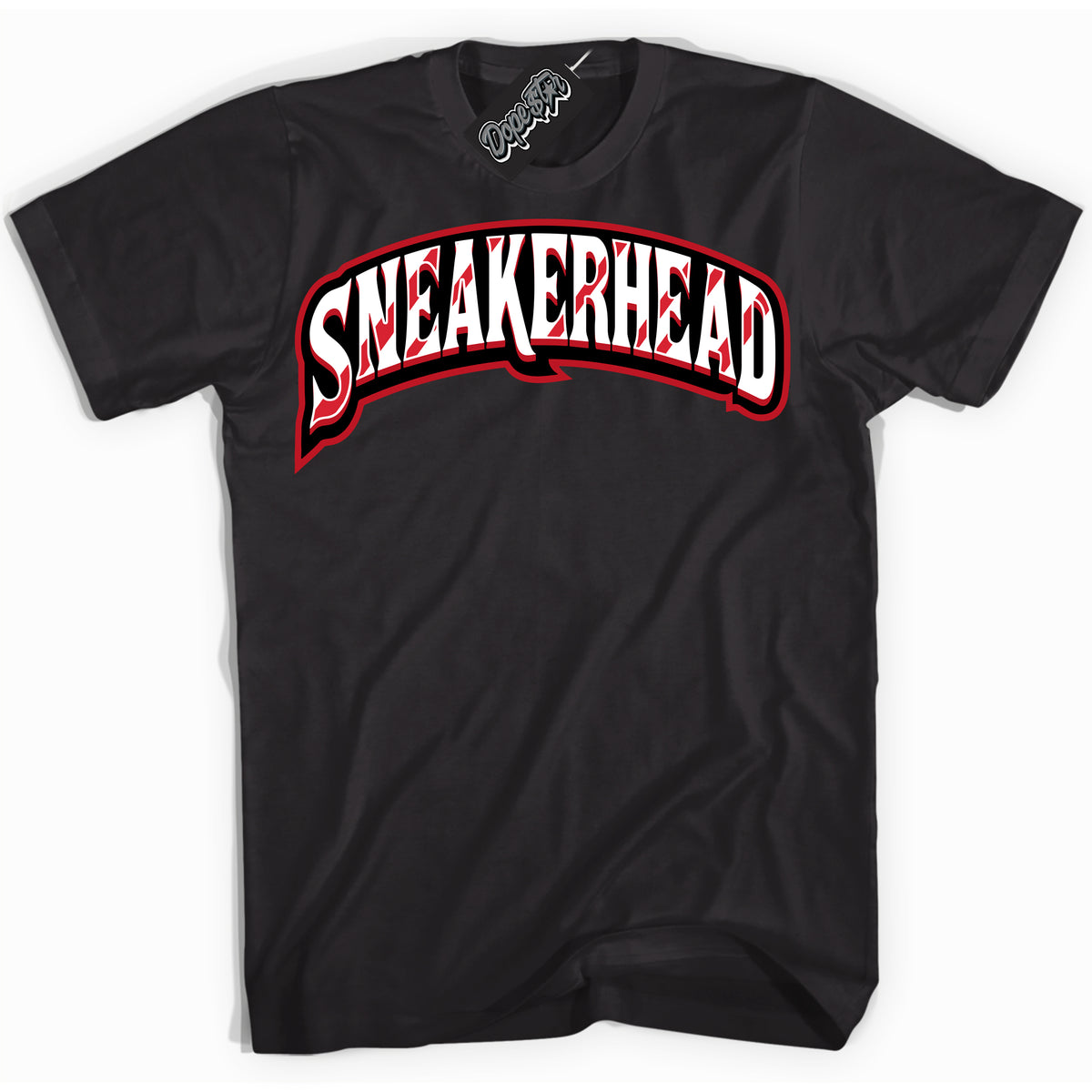 Cool Black Shirt with “ Sneakerhead ” design that perfectly matches Trophy Room 1s Jordans.
