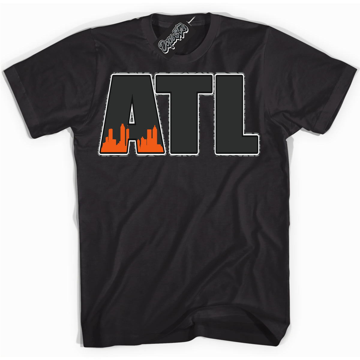 Cool Black graphic tee with “ Atlanta ” design, that perfectly matches Fear Pack 3s sneakers 