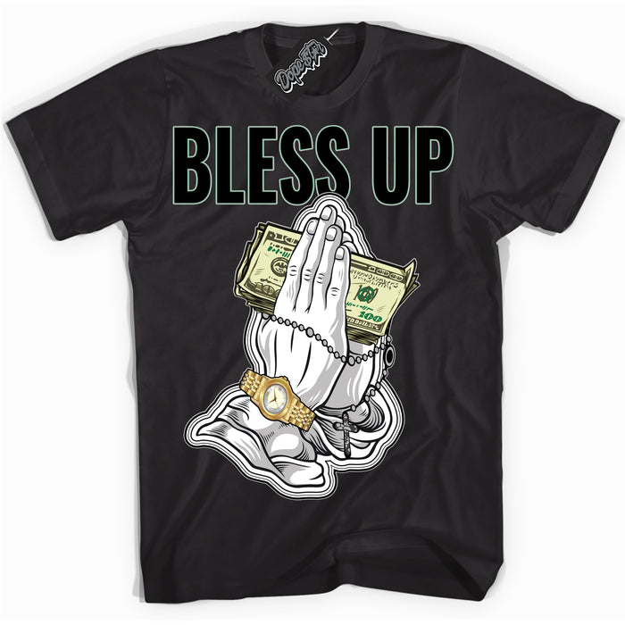 Cool Black graphic tee with “ Bless Up ” design, that perfectly matches Fear Pack 3s sneakers 