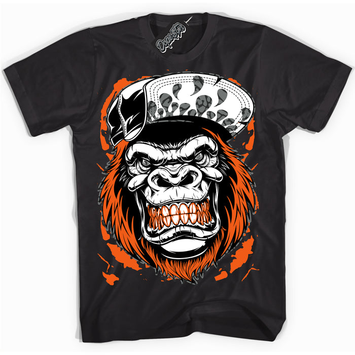 Cool Black graphic tee with “ Gorilla Beast ” design, that perfectly matches Fear Pack 3s sneakers 