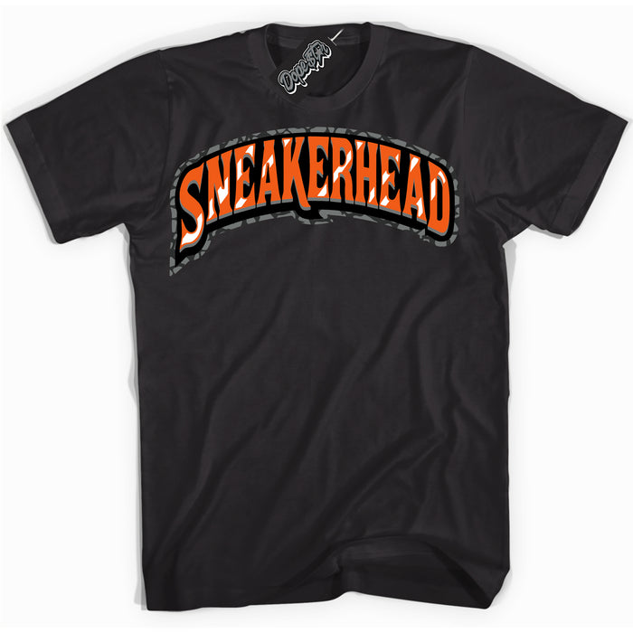 Cool Black graphic tee with “ Sneakerhead ” design, that perfectly matches Fear Pack 3s sneakers 