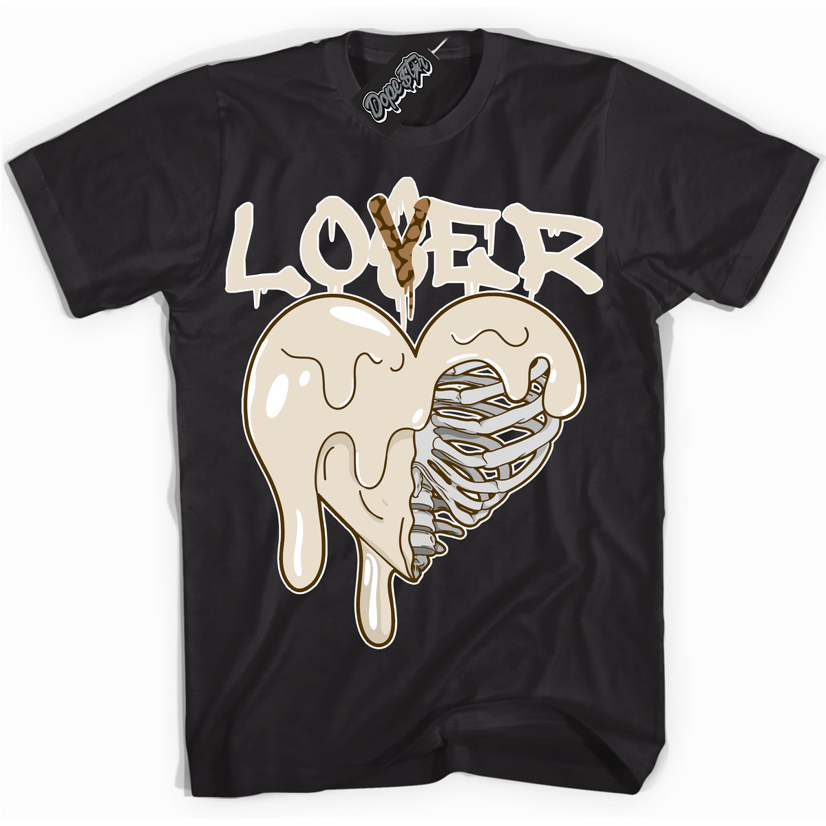 Cool Black graphic tee with “ Lover Loser ” design, that perfectly matches Palomino 3s sneakers 