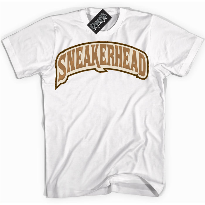 Cool White graphic tee with “ Sneakerhead ” design, that perfectly matches Palomino 3s sneakers 