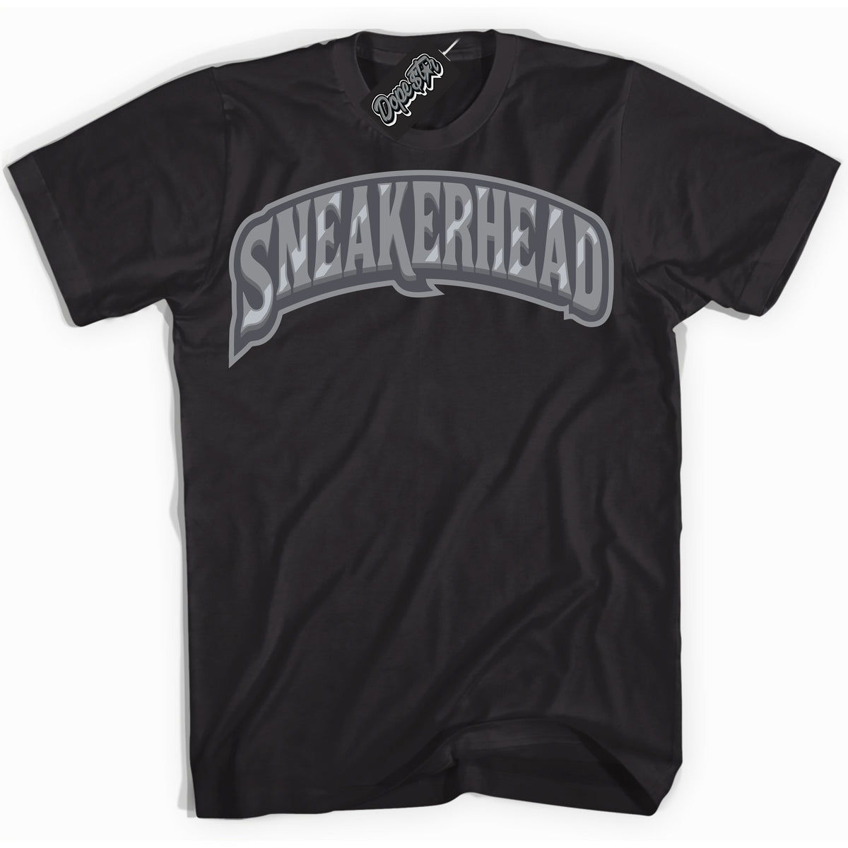 Cool Black Shirt with “ Sneakerhead ” design that perfectly matches Paris Olympics Wet Cement 4s Jordans.
