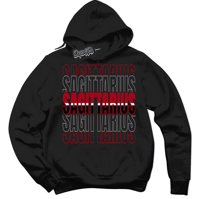 AJ5 Retro OG Black Metallic Reimagined ‘Sagittarius’ – Black Streetwear Hoodie | Sneaker Matching sweatshirt for AJ5 Retro OG Black Metallic Reimagined | Men's and Women's Streetwear Graphic Hoodie by Sneaker Shirts Outlet.
