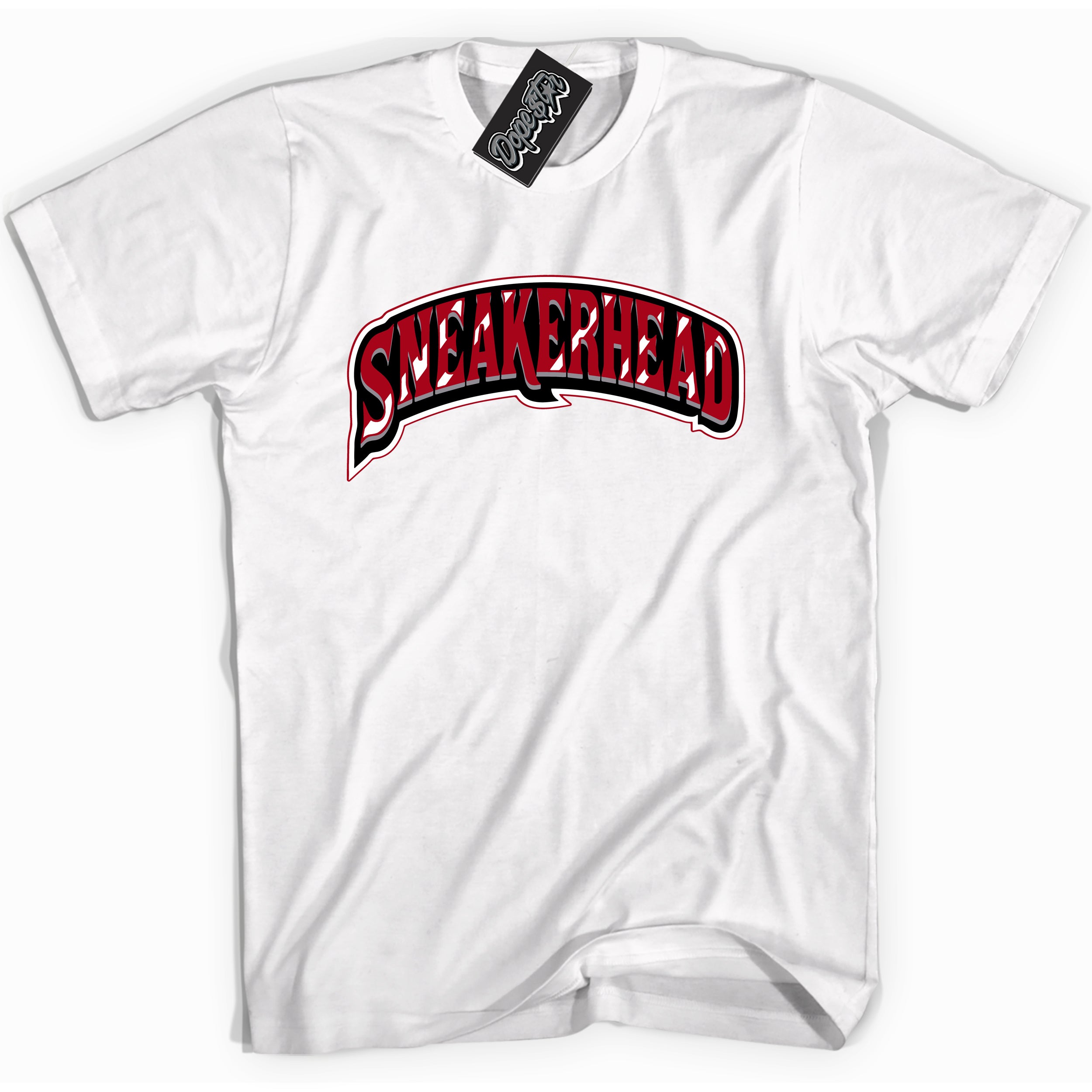 AJ5 Retro OG Black Metallic Reimagined “Sneakerhead” white streetwear t-shirt and matching sneaker tee for men and women by Sneaker Shirts Outlet.
