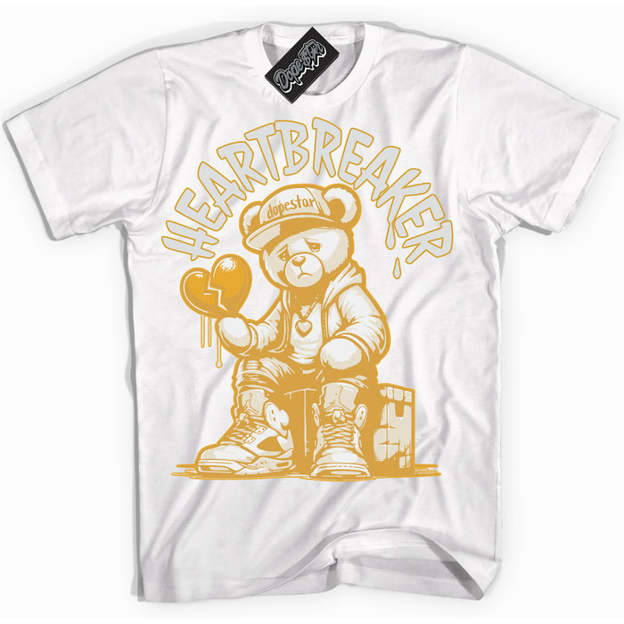 Cool White Shirt with “ Heartbreaker Bear ” design that perfectly matches Craft Paris 6s Jordans.
