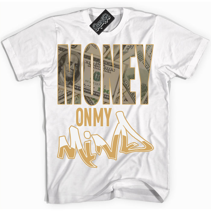Cool White Shirt with “ Money On My Mind ” design that perfectly matches Craft Paris 6s Jordans.
