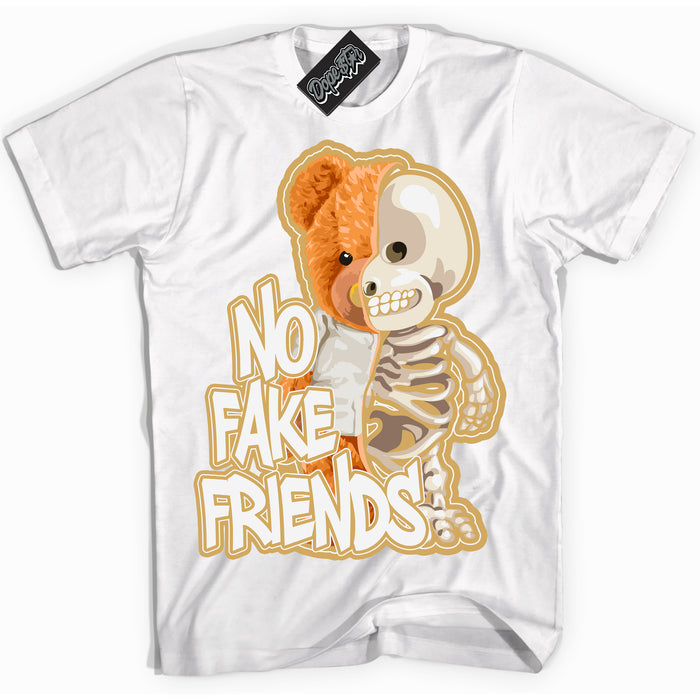 Cool White Shirt with “ No Fake Friends ” design that perfectly matches Craft Paris 6s Jordans.
