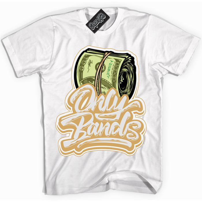 Cool White Shirt with “ Only Bands ” design that perfectly matches Craft Paris 6s Jordans.
