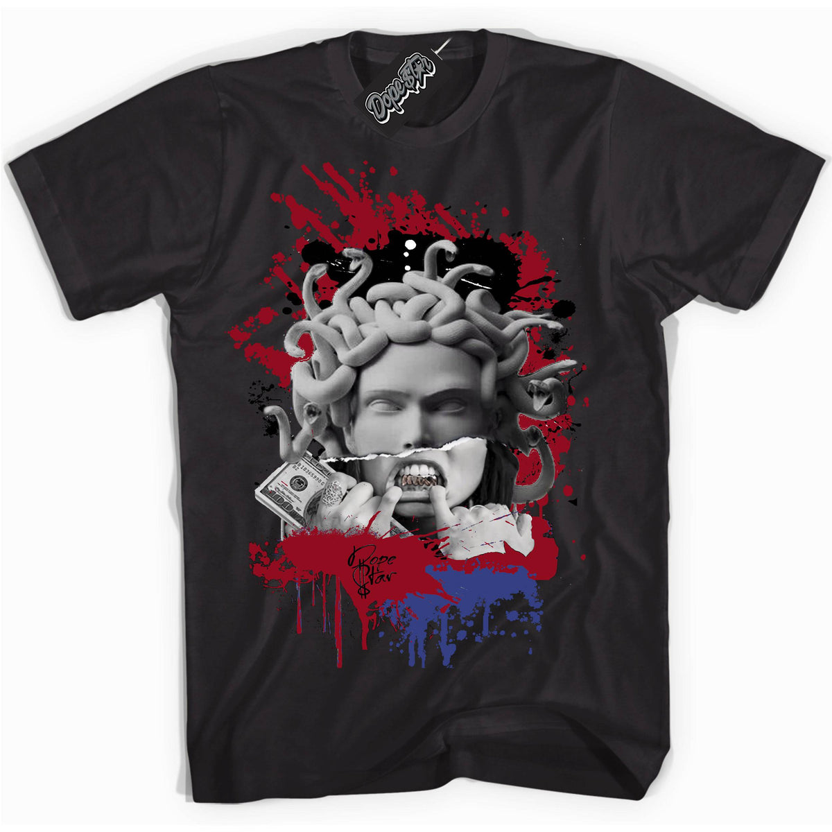 Playoffs 8s DopeStar Shirt Medusa Graphic