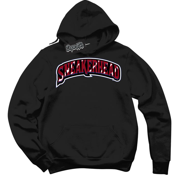 Cool Black Hoodie with “ Sneakerhead ”  design that Perfectly Matches Playoffs 8s Sneakers.