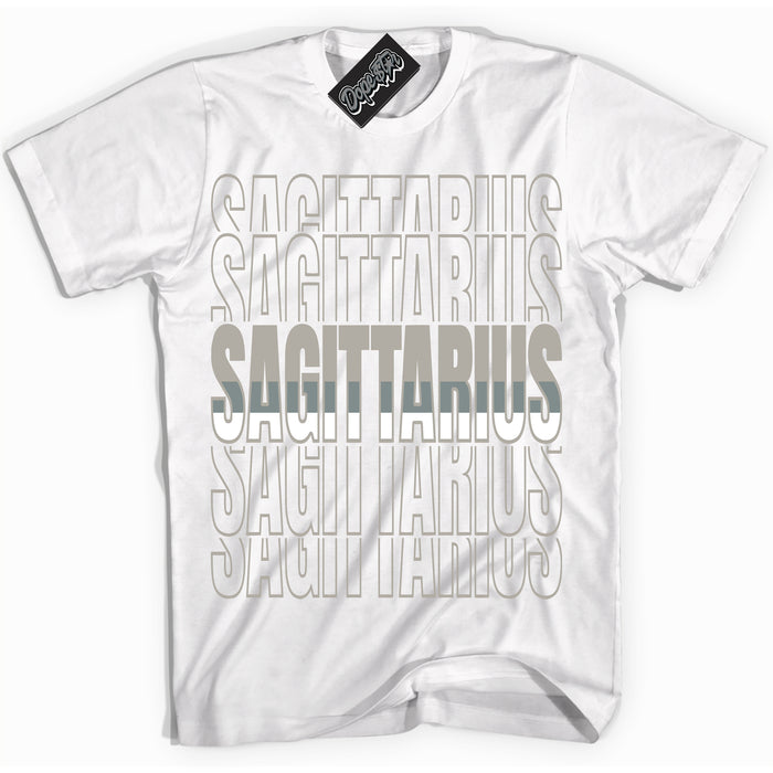 AJ9 Retro Cool Grey ‘Sagittarius’ – White Streetwear T-Shirt | Sneaker Matching shirt for AJ9 Retro Cool Grey | Men's and Women's Streetwear Graphic Tee by Sneaker Shirts Outlet.
