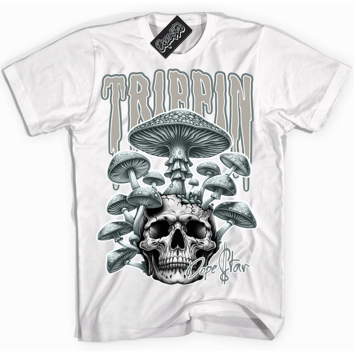 AJ9 Retro Cool Grey ‘Trippin’ – White Streetwear T-Shirt | Sneaker Matching shirt for AJ9 Retro Cool Grey | Men's and Women's Streetwear Graphic Tee by Sneaker Shirts Outlet.
