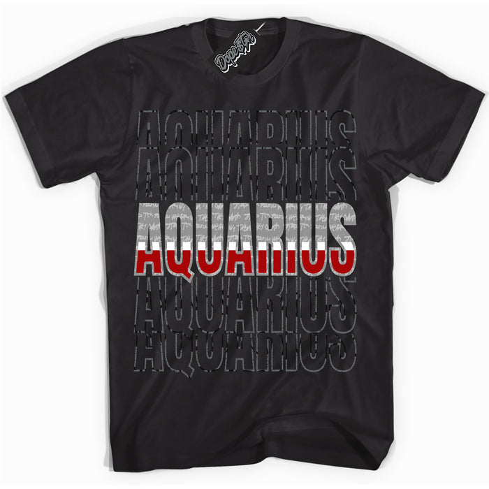 Cool Black Shirt with “ Aquarius ” design that perfectly matches Rebellionaire 1s Sneakers.