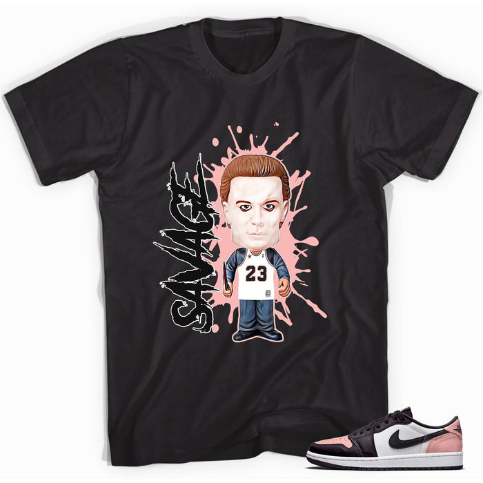1s Bleached Coral Shirt Savage - Sneaker Shirts Outlet